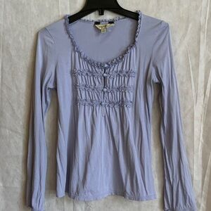 Lavender Long Sleeve Top